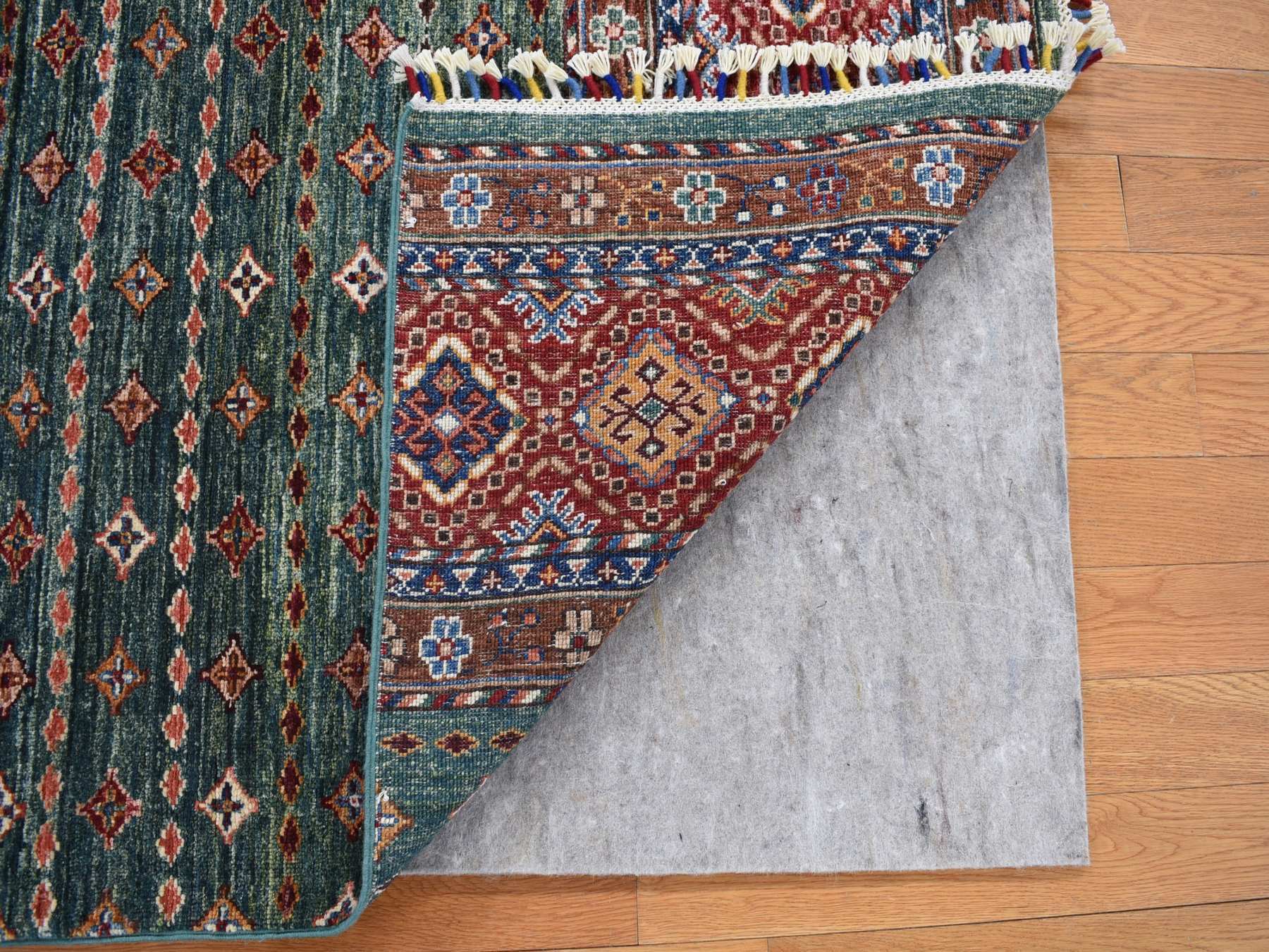 3'4 x 3'4 Oriental Super Kazak Square Rug 