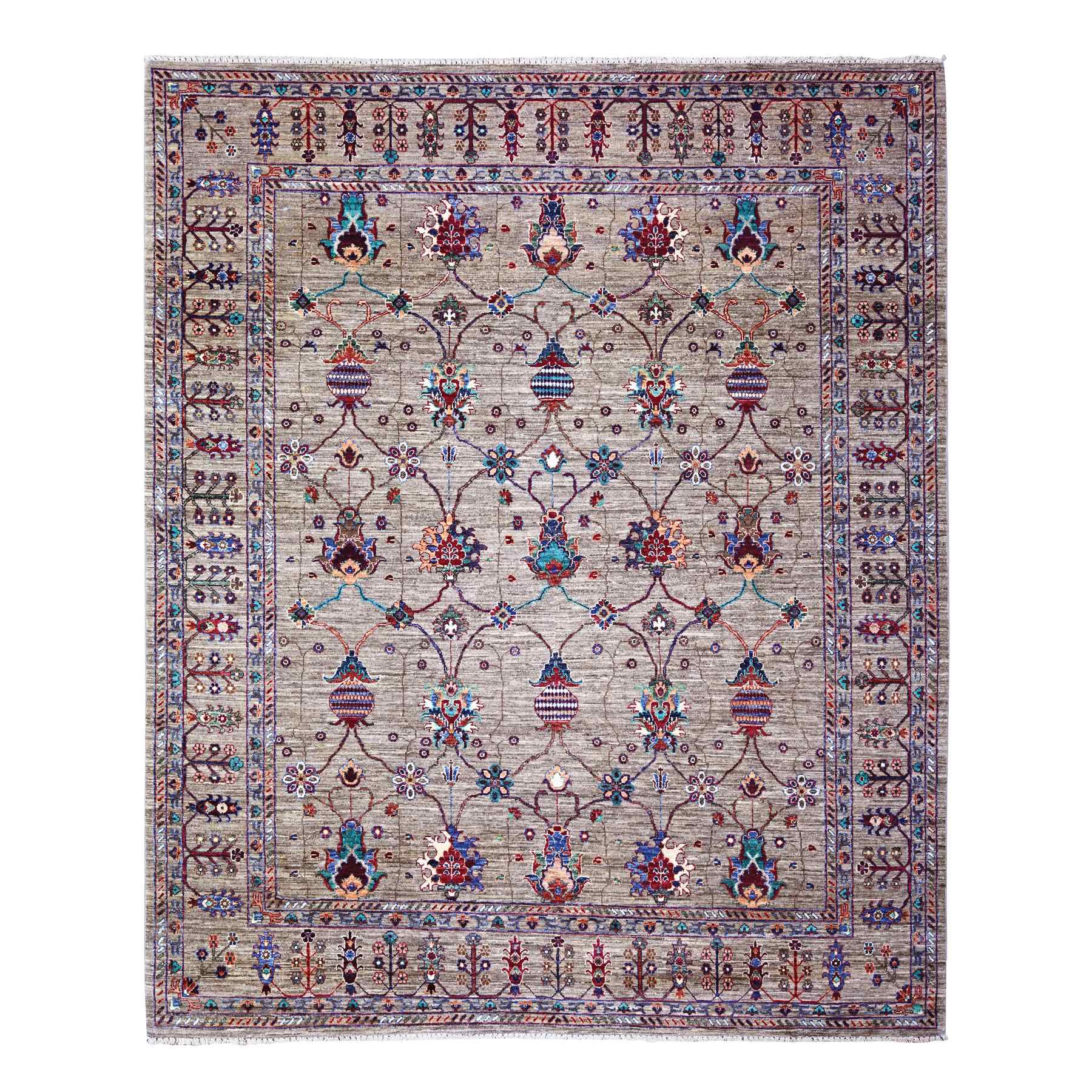 nuLOOM Moroccan Blythe Area Rug - 6' 7 x 9' Light Multi